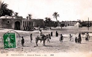Temacine - Toggourth - Entree du Village - 1913